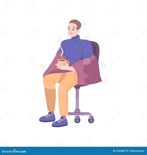 Colds Symptoms Flat Infographics Cartoon Vector Cartoondealer Com