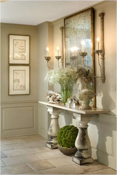 French Entryway Decor Foyer Decorating French Country Decorating