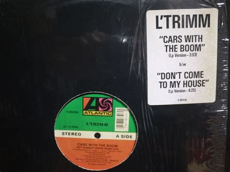 Ltrimm Cars With The Boom Source Records ソースレコード）