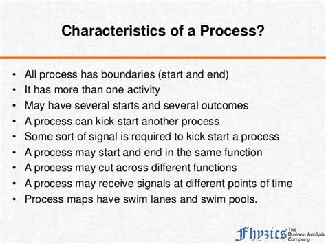 Fundamentals Of Process Mapping