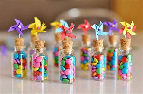 Ideas para hacer souvenirs para fiestas - Botellita dulce