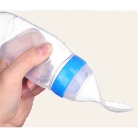 [ACQ] [B2] Botol Susu Dot Silikon / Sendok Makan Bayi Silicon | Shopee