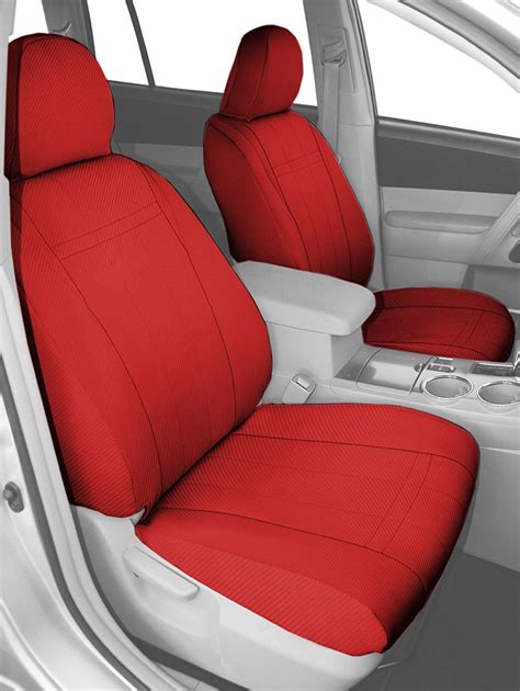 front row buckets without integrated seat airbags red caltrend front row bucket custom fit