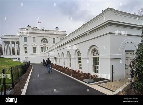 Exterior Of Brady Press Room At The White House The Us Presidents