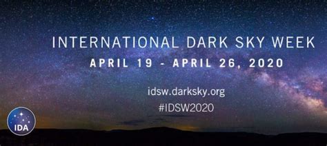How To Find Activities For International Dark Sky Week Human World