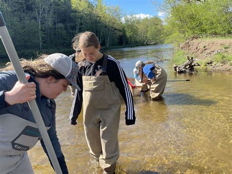 Keene Students Help Study Ausable River Health Adirondack Explorer
