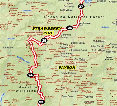 Arizona Jeep Trails Maps