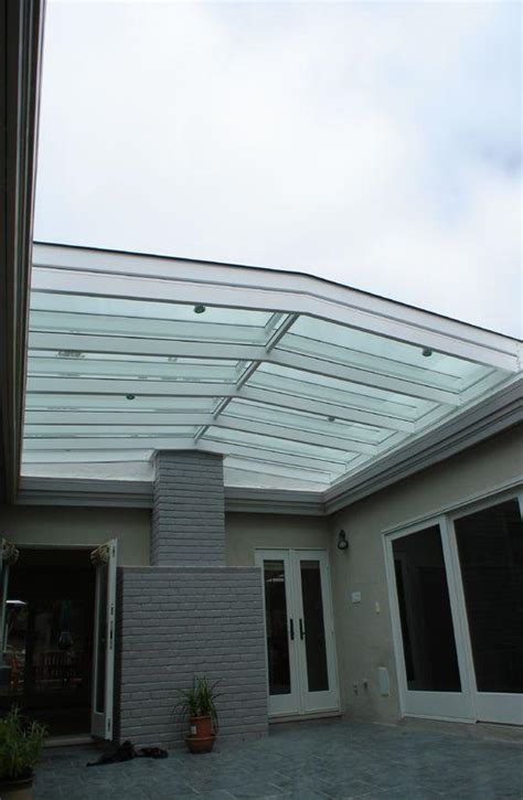 Retractable Roof System Residential Atrium Rollamatic Roofs