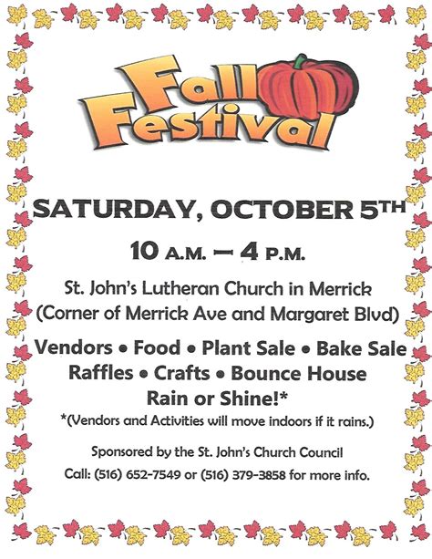 St Johns Lutheran Church Fall Festival Herald Community Newspapers