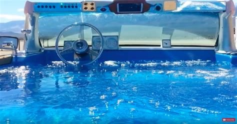 Watch This Car Pool Deville Is The World S Fastest Hot Tub