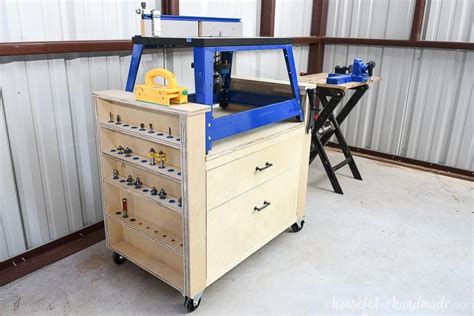 Router Cart For Kreg Bench Top Router Table Router Table Router