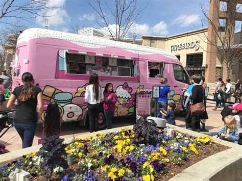 Charlotte has some amazing food trucks, with delicious food served quickly that you can eat right there on the street. Hello Kitty Cafe Truck East @Northlake mall Charlotte, NC ...