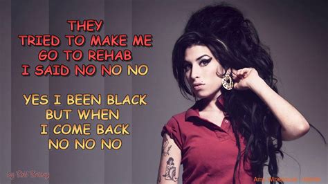 Amy Winehouse Rehab Instrumental With Choir Youtube