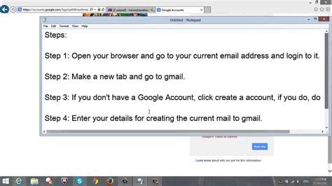Tutorial 5 How To Put Your Current Mail Into Gmail Youtube
