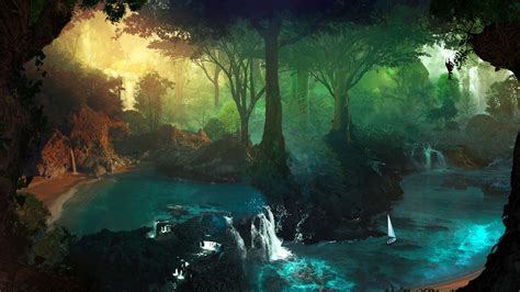 After a quick registration, you can add all the photos to your favorites, so that you can quickly find. Download 2048x1152 Wallpaper Fantasy Nature, Dual Wide ...