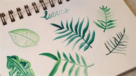 Tropical Leaves Skillshare Student Project