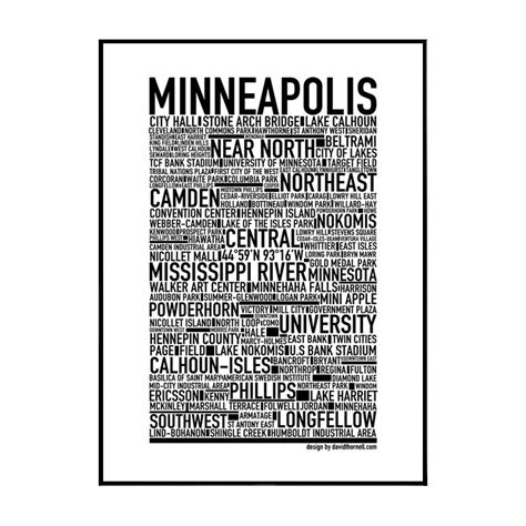 Minneapolis Poster Find Your Posters At Wallstars Online Shop Today