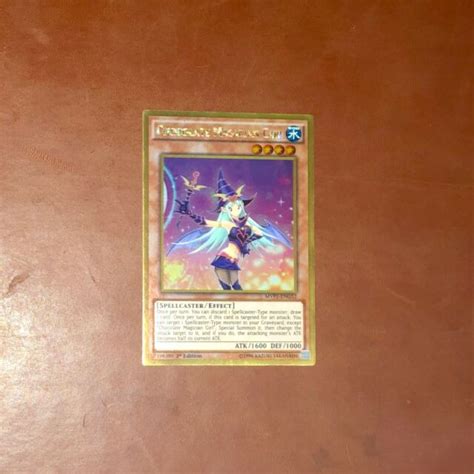 Yu Gi Oh Chocolate Magician Girl Mvp1 Eng052 Gold Ultra Rare 1st