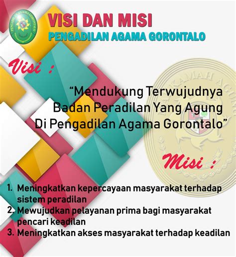 Contoh visi dan misi antara lain sebagai berikut. Visi dan Misi