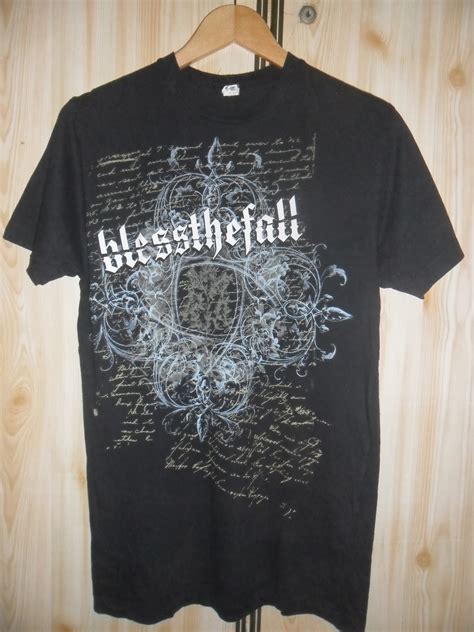podshop blessthefall rare metalcore band t shirt