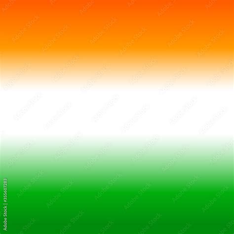 Indian Tri Colour Flag Gradient For Background Tri Color Gradient