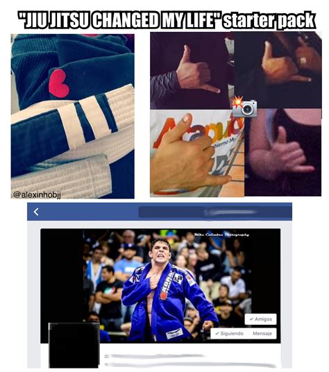 Bjj changed my life starter pack : r/bjj