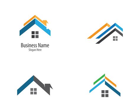 House Roof Icon Set 1236569 Vector Art At Vecteezy