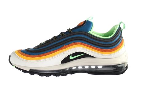 Nike Air Max 97 Lace Up Multicolor Synthetic Mens Trainers Cz7868 300