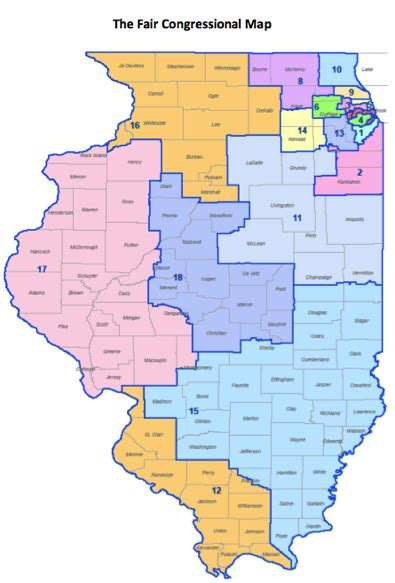 Illinois Legislative Map 2013