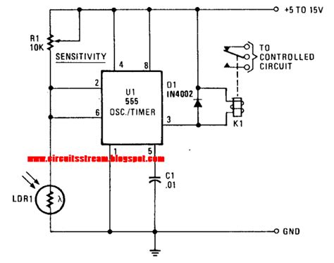Simple Car Alarm Circuit Diagram