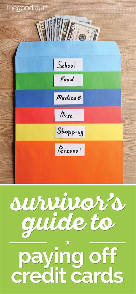 Survivor’s Guide to Paying Off Credit Cards - thegoodstuff