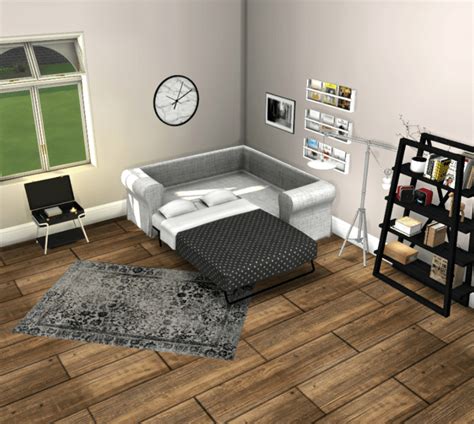 Sims 4 Sofa Bed Cc That Will Complement Your House — Snootysims