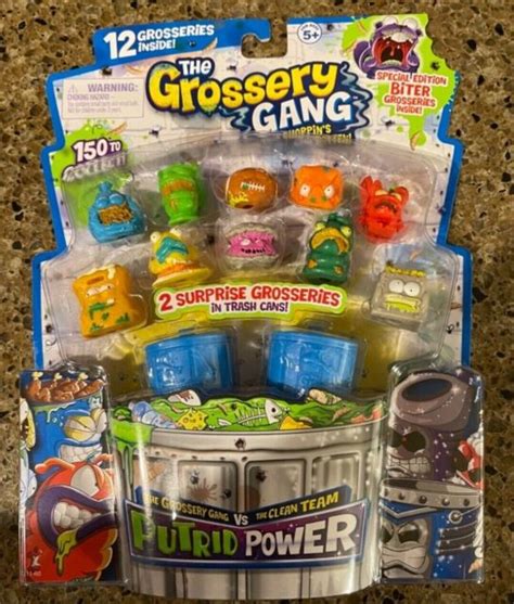 The Grossery Gang Series 3 Putrid Power 12 Including 2 Surprise