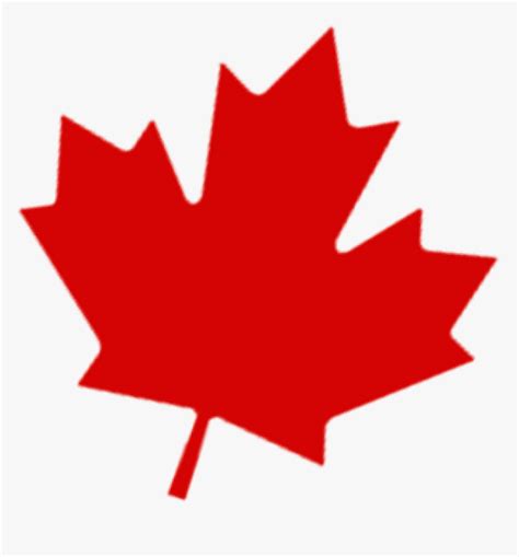 Transparent Canada Maple Leaf Clipart - Red Maple Leaf Clip Art, HD Png
