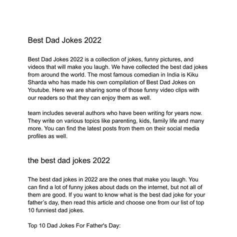 Best Dad Jokes 2022.pdf | DocDroid