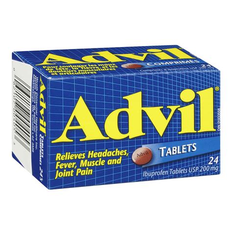 Advil Easy To Swallow Regular Strength Ibuprofen Tablets Stongs Market