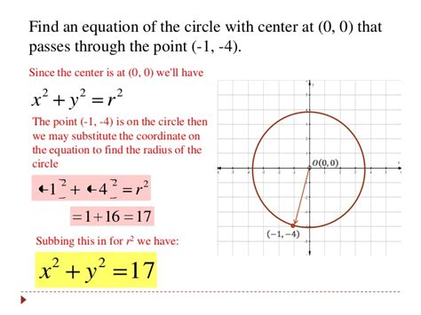 More lessons for geometry math worksheets. Equation of a Circle