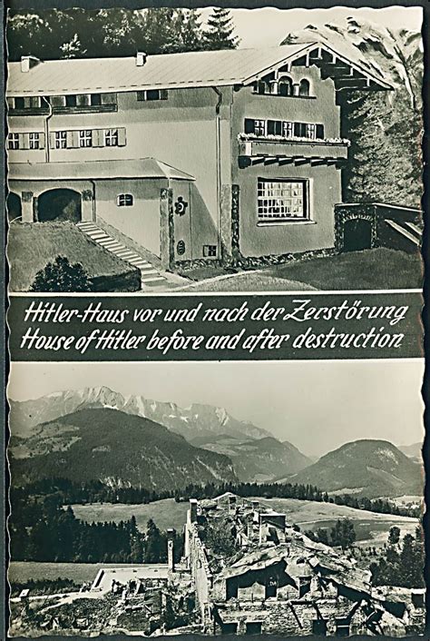 The brown house (braunes haus) opens and becomes the official headquarters of the nsdap at brienner straße 34 in munich (heinrich hoffmann) 13 january 1931 adolf hitler in his office of munich's braunes haus a few days after the opening of the building (heinrich hoffmann photo) Hitler Haus before and after destruction Berchtesgaden