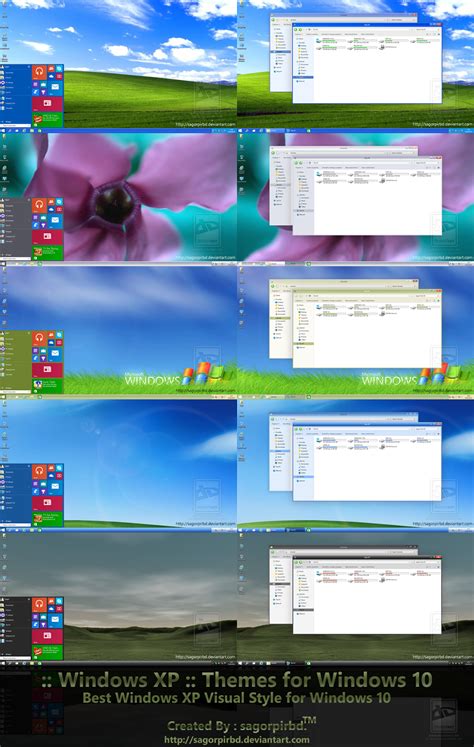 Windows 10 Themes For Windows Xp Goalvvti
