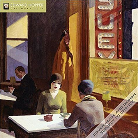 Edward hopper wall calendar 2018 (art calendar): found on amazon
