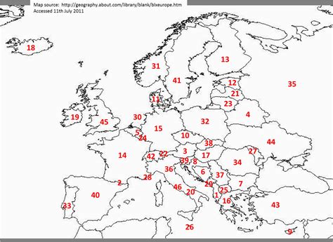 Countries In Europe Map Quiz Map Of Europe Quiz Games Global Map