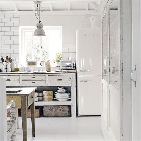 Old science lab worktops are especially popular for the industrial chic look. Freestanding kitchens - Free standing kitchen units and island ideas | Freestanding kitchen ...