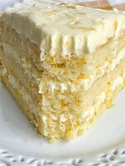 I prefer to use betty crocker or pillsbury. Orange Pineapple Layer Cake - Together as Family