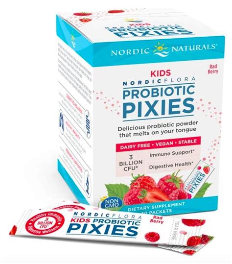 Nordic Naturals Kids Probiotic Pixie Powder 30 Count Smallflower
