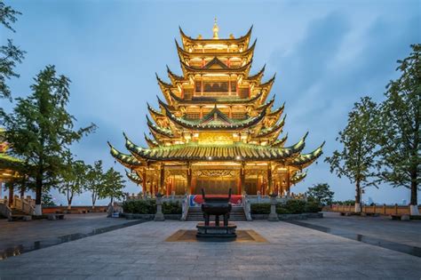 Premium Photo Ancient Architecture Temple Pagoda In The Park