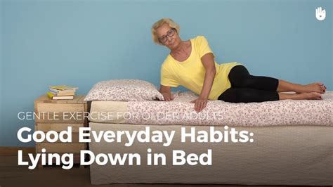 Lying Down In Bed Exercise For Older Adults Youtube