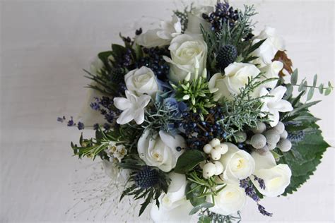 The Flower Magician Winter Frost Wedding Bouquet Wedding Bouquets