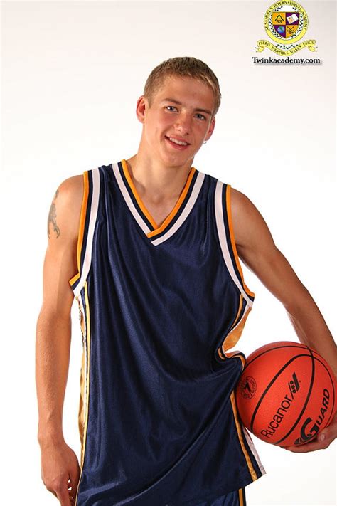 blond teenage latvian hunk poses in his basketball uniform xxx porn album 739146