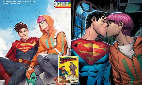 Superman Comes Out As Bisexual Dc Comics Reveals Son Of Clark Kent Is Dating A Man Daily Mail