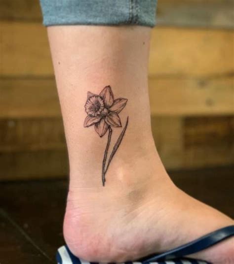 Daffodil Flower Tattoo Meaning 2 Home Alqu